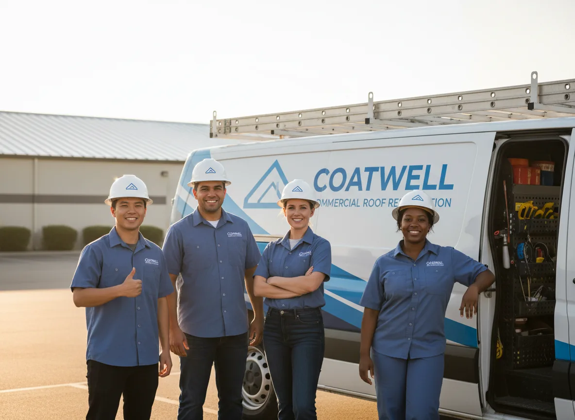Commercial roof coating company in Peebles, OH